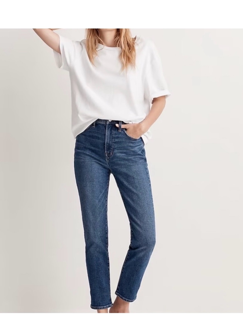 MADEWELL Sz 28 Perfect Vintage Jean Jeans EUC Great Wash & Classic Fit! Size 28
